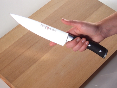 Messer richtig halten Messer richtig halten