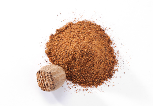 Muskat gemahlen Muskat gemahlen